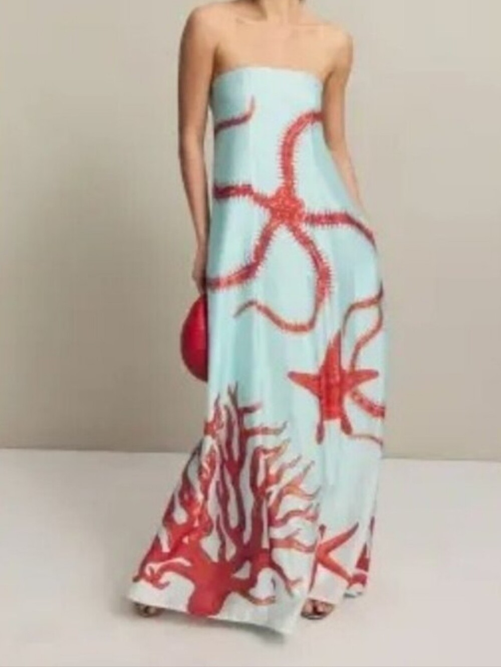MUMA WORLD Ursa Strapless Maxi Dress,